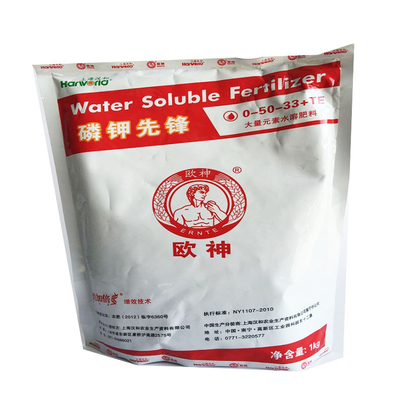 肥料 水溶肥 欧神磷钾先锋(大量元素水溶肥 0-50-33 te)  加入收藏
